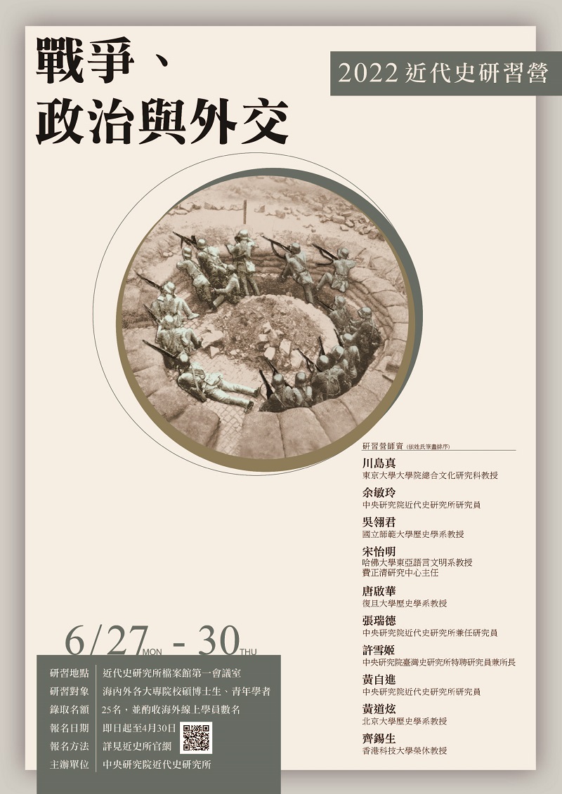 Institute of Modern History, Academia Sinica 中央研究院近代史研究所