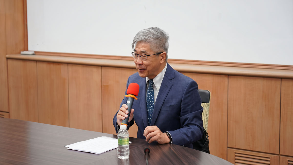 所長雷祥麟致詞