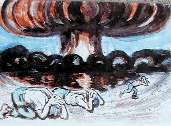 廣島核爆的手繪回憶