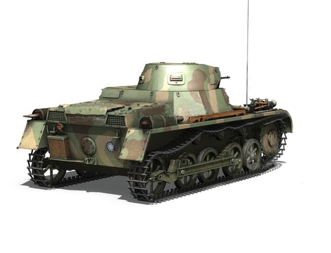 國軍德製 Panzer I Asuf 坦克